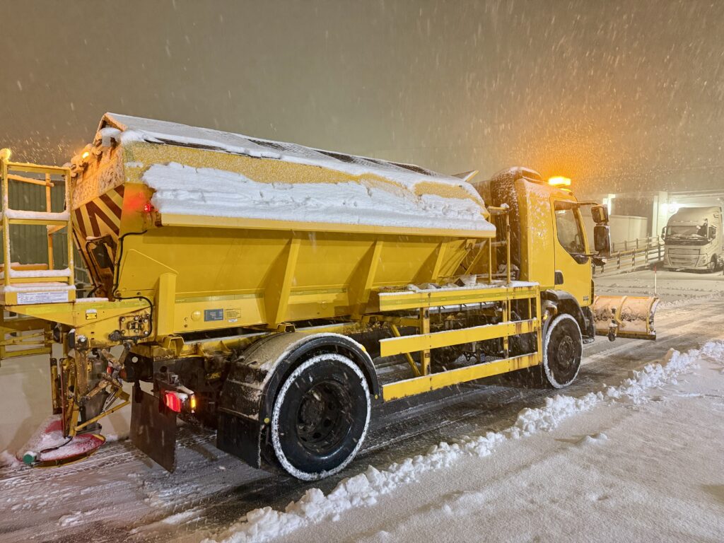 Gritting Truck