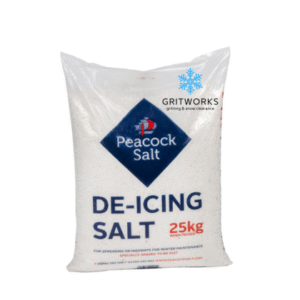 25KG Bag of White Rock Salt from Peacock Salts