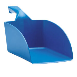 Blue scoop tool for winter grit application